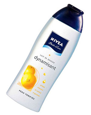 Lait de douche dynamisant de Nivéa