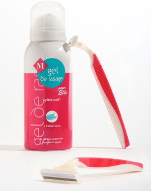 Gel de rasage de <M>