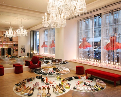 Boutique Repetto : le coin chaussures