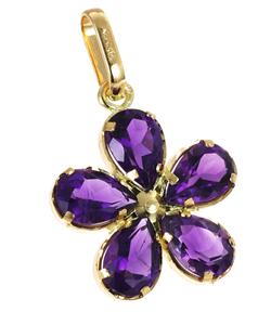 10 bijoux colorés : Pendentif "Florilège" du  Manège à Bijoux