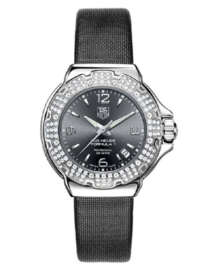 10 montres de luxe presque abordables : "Formula One Diamants" de TAG Heuer