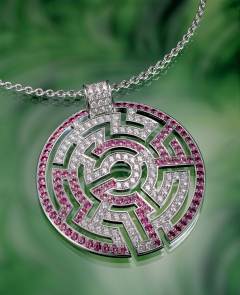 Pendentif "Motif labyrinthe" de Piaget