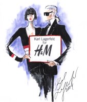 Karl Lagerfeld pour H & M