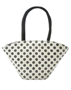 10 accessoires de plage : Sac à pois de Promod