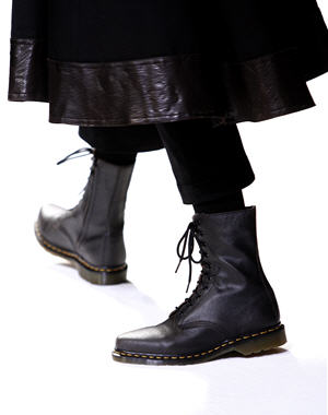 Créateurs à petits prix : Bottines Dr Martens de Yohji Yamamoto