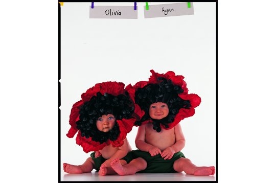 Duo de bébés coquelicots