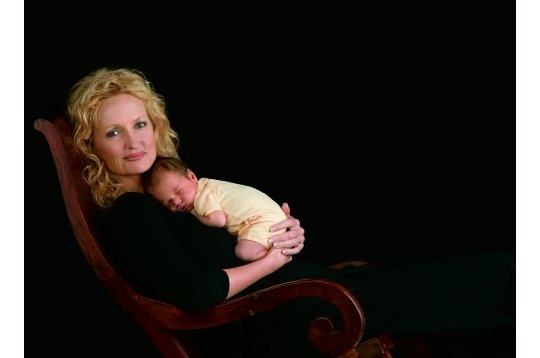 Anne Geddes et Lucas