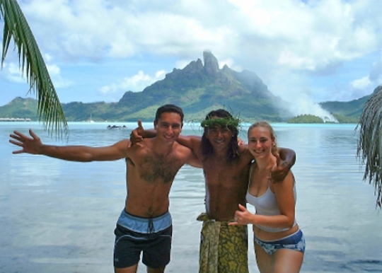 Laëtitia et Fred en Polynesie